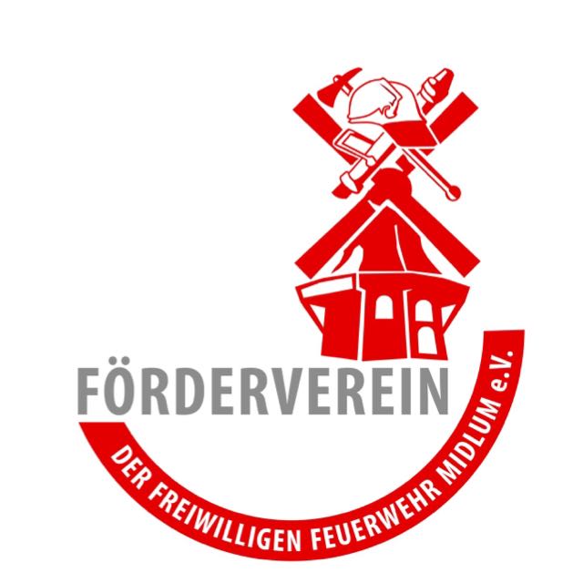 Logo Förderverein der freiwilligen Feuerwehr Midlum e.V.